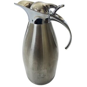 VTG Pyka Stainless‎ Steel Thermal Carafe Coffee Tea Server Thermos Pitcher 2L